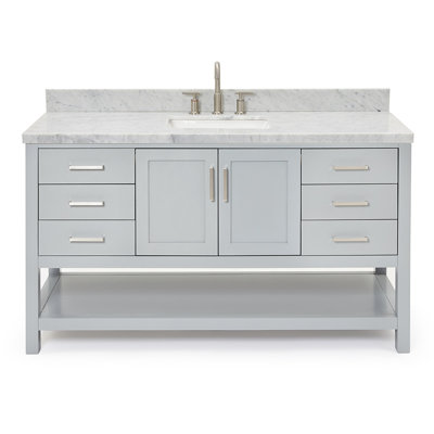 Magnolia Bath Vanity Rectangular Basin S061SCWRV