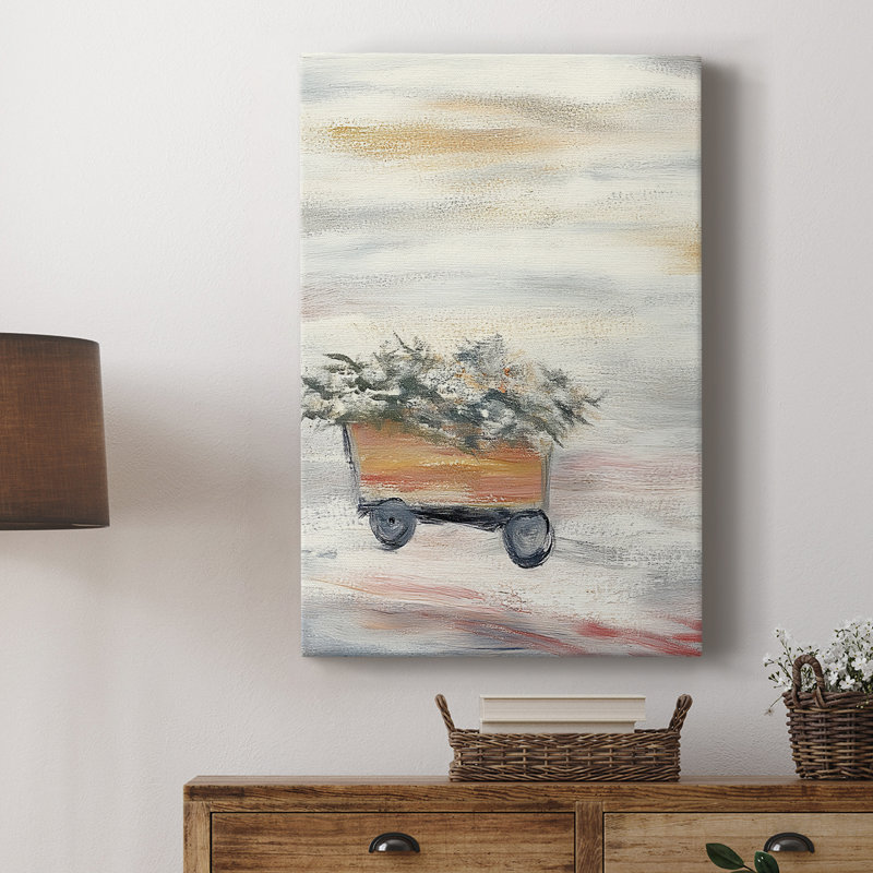 Christmas Holiday Art CCXLIII -Custom Wrapped Gallery Cavas, H 36 po x l 24 po