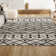Bousquet Moroccan Beni Souk Cream/Black Rug