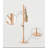 Serene Wax Wood Clothes And Hat Stand-106358404