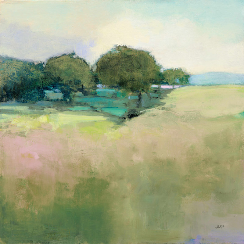 Scenic Meadow Light - peinture sur toile tendue, H 30 po x l 30 po