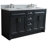 Thaxten 61'' Double Bathroom Vanity with Top-952403416
