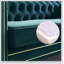 Canapé Chesterfield en velours avec capitonnage à boutons profonds et design élégant pour des sièges confortables-1191974878