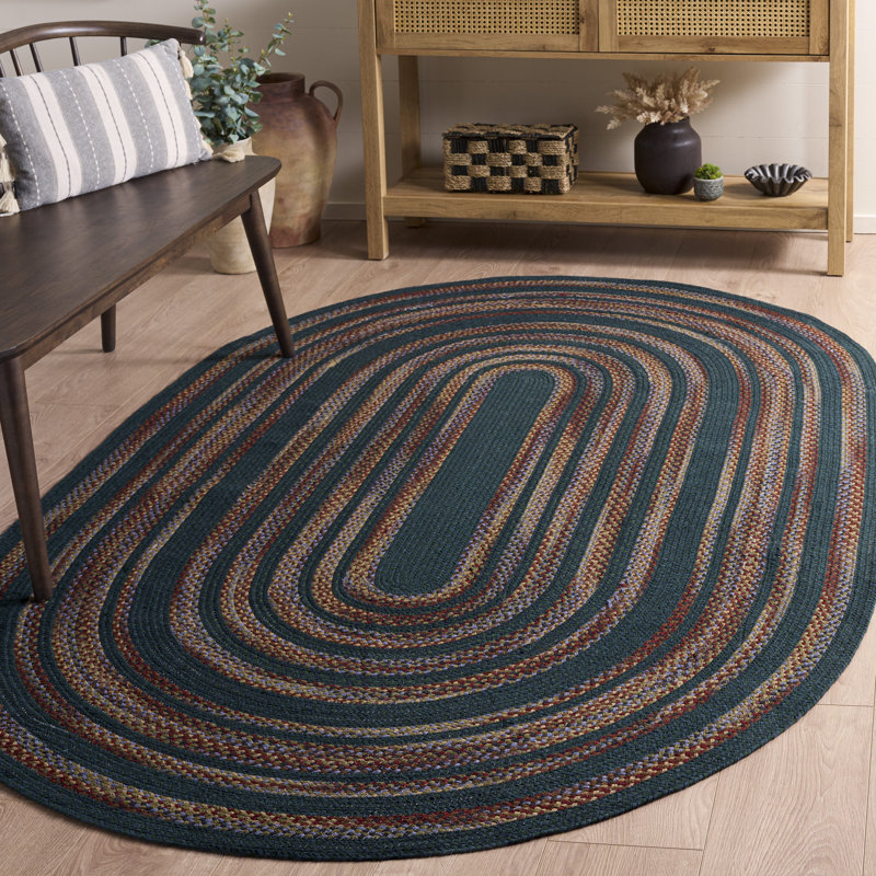 Tapis en coton Randalia, Ovale 5 pi x 8 pi