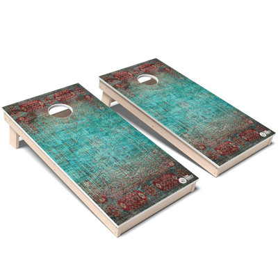 Bohemian Delilah All-Weather Composite Cornhole Board Set
