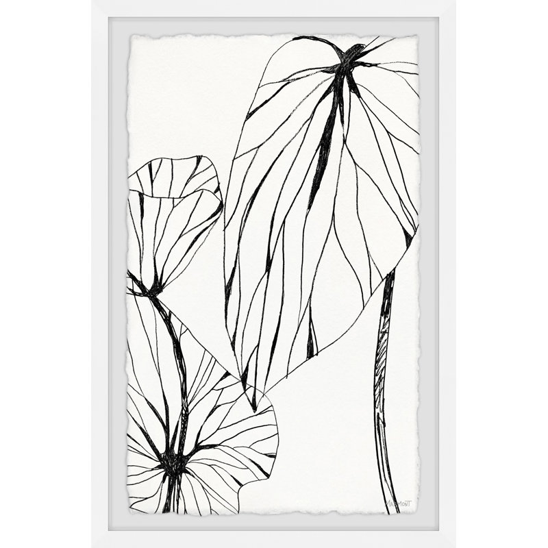 Linear Tropics II by Marmont Hill - Single Picture Frame Painting, 41cm H x 61cm W