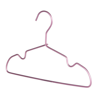 Harbour Housewares - Metallic Children's Coat Hanger