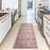 Rahway Oriental Machine Washable Rust Area Rug
