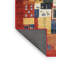 Tapis gris/beige/rouge contemporain-1926126212