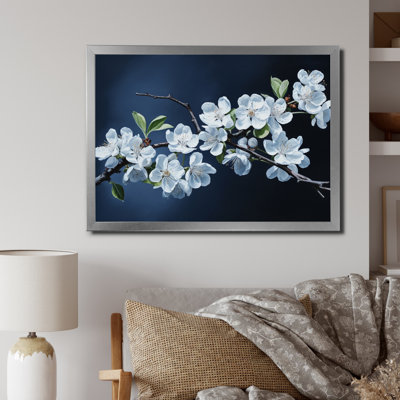 Apple Blossom Monochromatic Elegance VI " Apple Blossom Monochromatic Elegance VI "