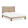 Batten Solid Wood Panel Bed