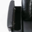 Fauteuil inclinable électrique avec bras de rangement, porte-gobelets, plateau pivotant et support pour téléphone portable, noir