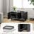 Cat Litter Box Enclosure Cat House End Table with Scratcher, Black