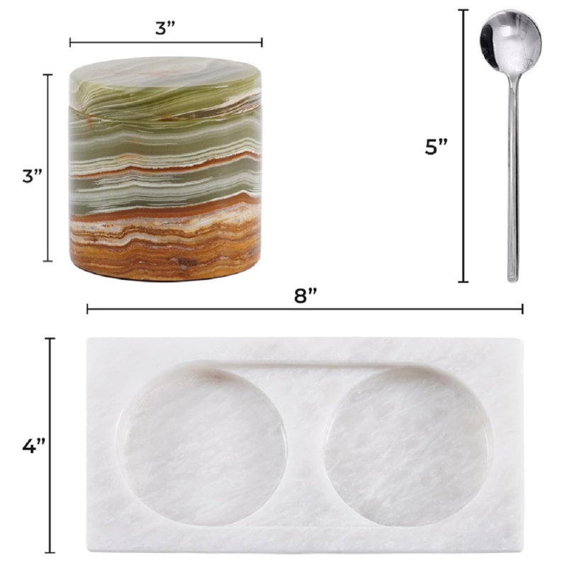 Salt Cellar  With Tray