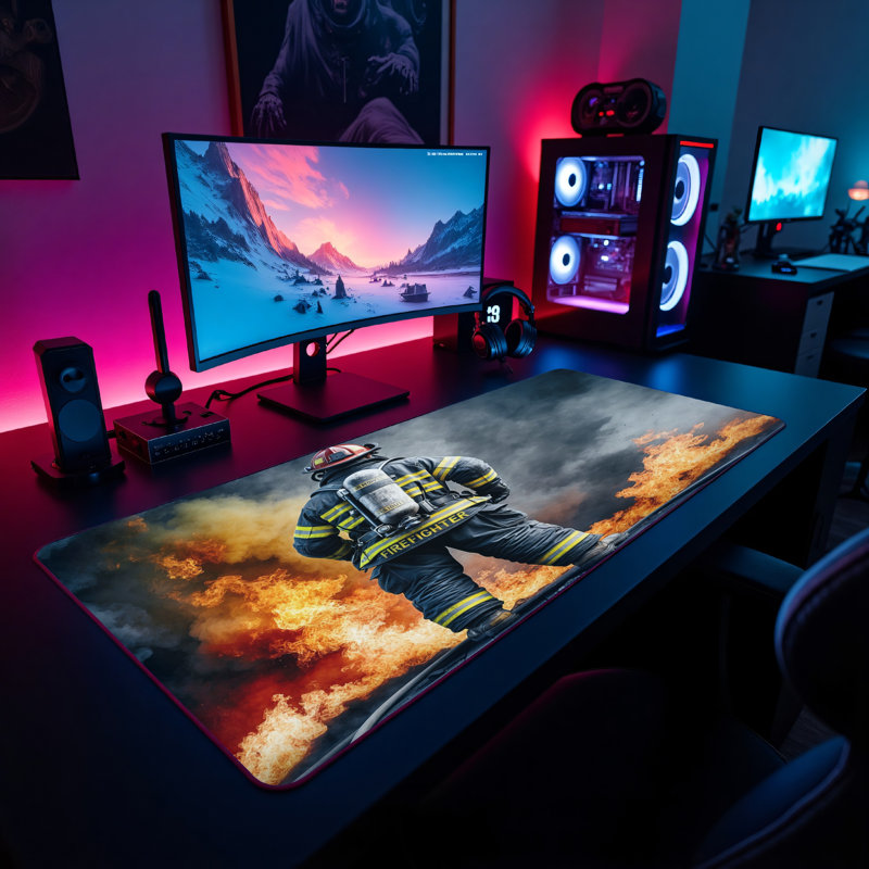 Polyester Desk Pad, 23.6x13.8