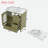 Modern Bathroom Vanity With Ceramic Sink, 3 Storage Drawers And 1 Spacious Cabinet-1985256352