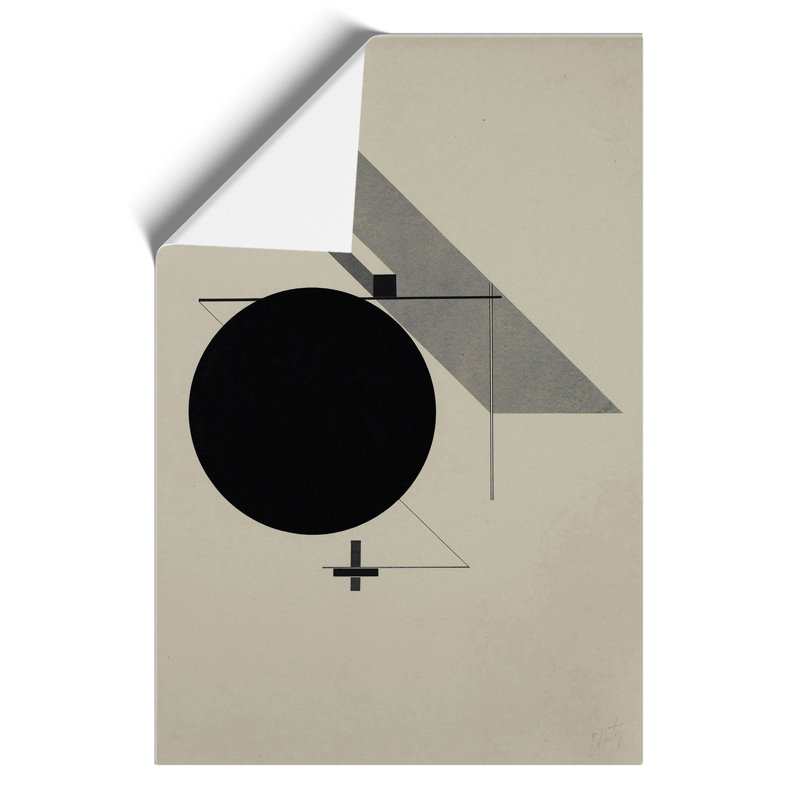 Composition Vol.2 by El Lissitzky - No Frame Print, 42cm H x 30cm W x 0.1cm D