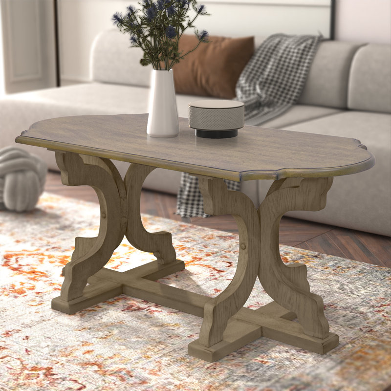 Table basse Vesely Saylor, Chêne antique
