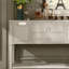 Console de luxe en bois massif multifonctionnel