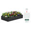 Lit de jardin surélevé galvanisé Kymari, plusieurs tailles au choix, supports de plantes offerts-1425902162-1439304221-1438991577
