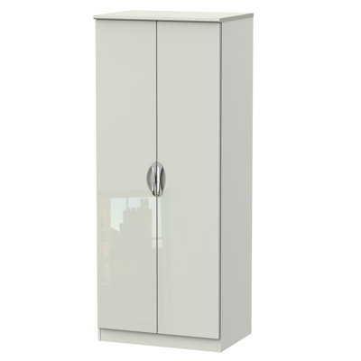 Ratley 2 Door Manufactured Wood Wardrobe