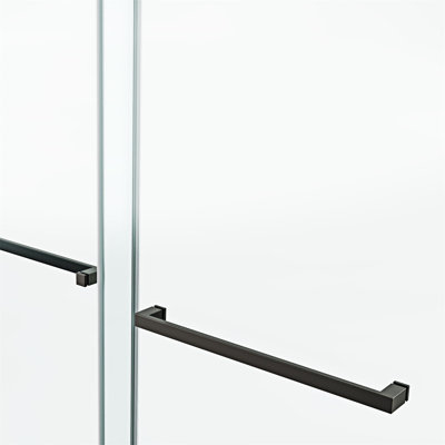 Frameless Double Sliding Shower Door