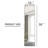Stylish 58" Gray Solid Wood Frame Full-Length Mirror - Ideal For Dressing Rooms, Bedrooms, And Entryways - Versatile Design For Home Decor And Commercial Use - Available In Multiple Frame And Glass Options