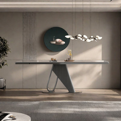 Light luxury simplicity dining table