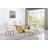 Kemya Glass Top Double Pedestal Dining Set-1433101442-1433101453-1433267831