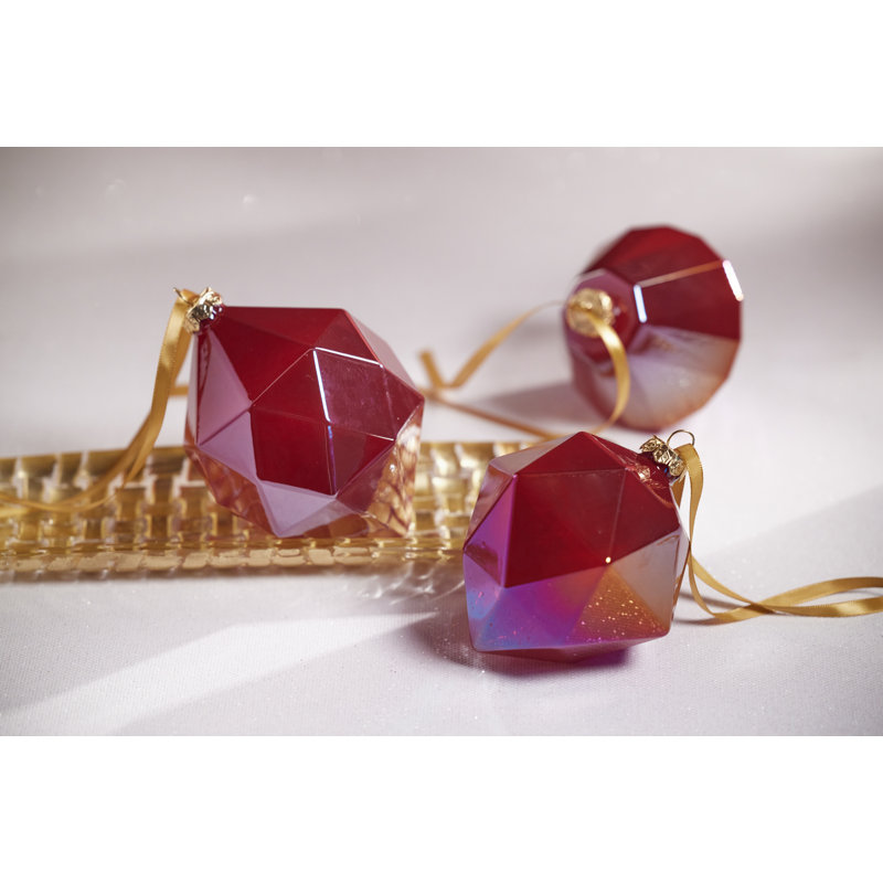 Ornement Helan The Holiday Aisle®, Lustre rouge