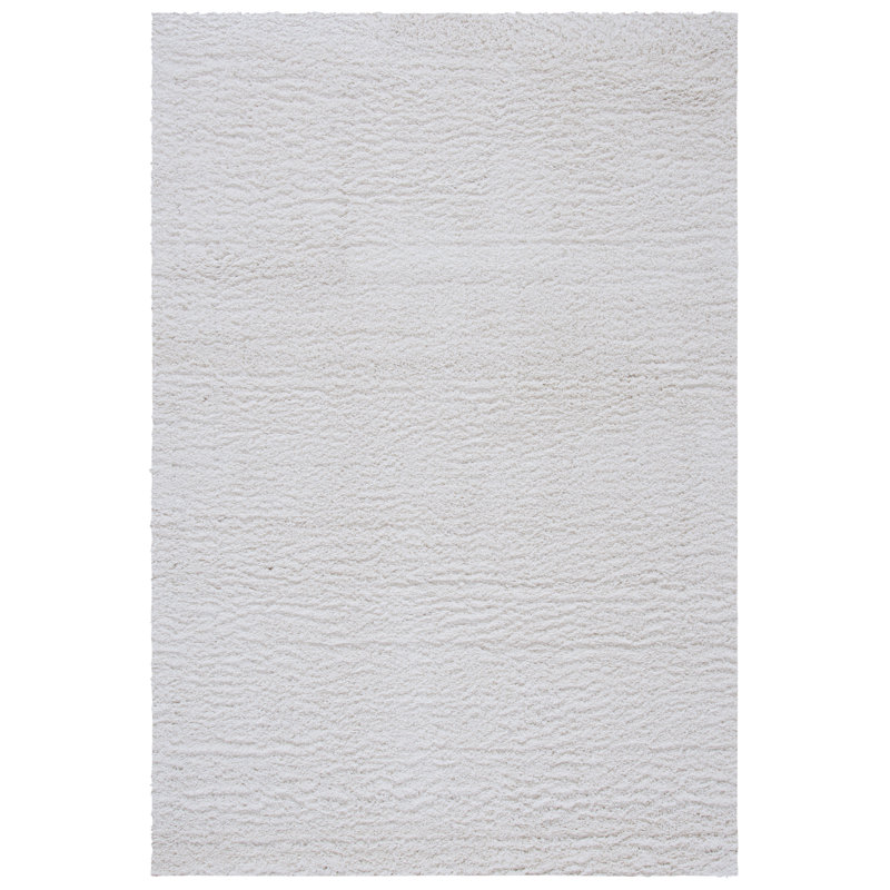 August Shag 500 Performance Solid Color Rug, Rectangle 3' x 5'