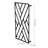 Wall Black Metal Geometric Garden Trellis