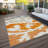 Ceajay Washable Geometric Indoor / Outdoor Rug-109569046