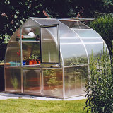 Riga IIS 7.67 ft. W x 7 ft. D Greenhouse