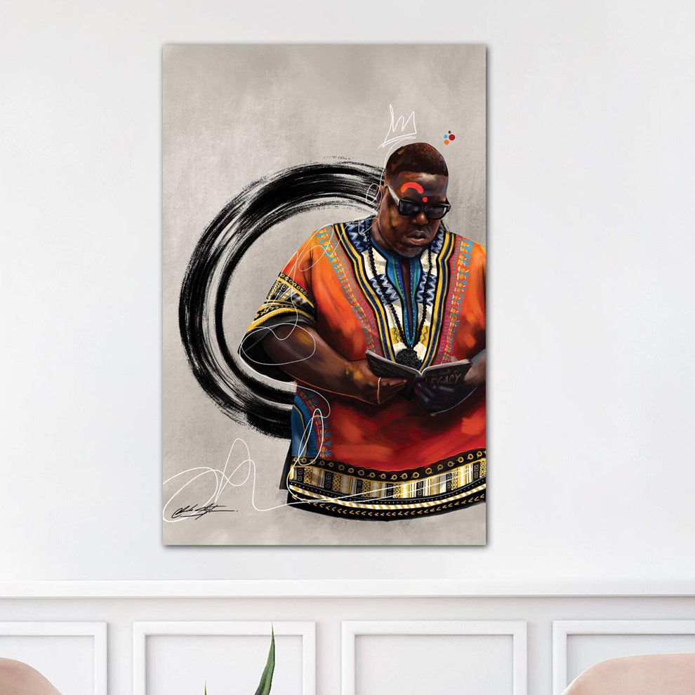 Leinwandbild - Gemälde „BHM Biggie” von Chuck Styles