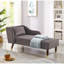 Revêtement en velours de chaise longue Modern