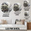 Horloge murale Paris Montmartre Mist - City Paris-309834955