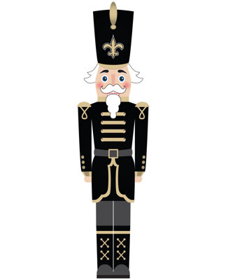 New Orleans Saints 46" Nutcracker Leaner