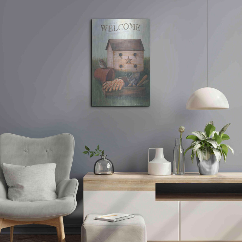 " Welcome Spring " Print, 24" H x 16" W