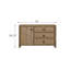 Commode d'appoint English Knotty Oak