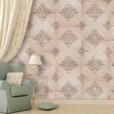 Rouleau de papier peint L 32,8 pi x l 19 po Langsa
