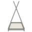 Lit plateforme simple avec structure triangulaire-13391246