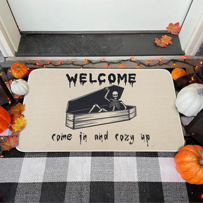 Paillasson d'automne pour Halloween