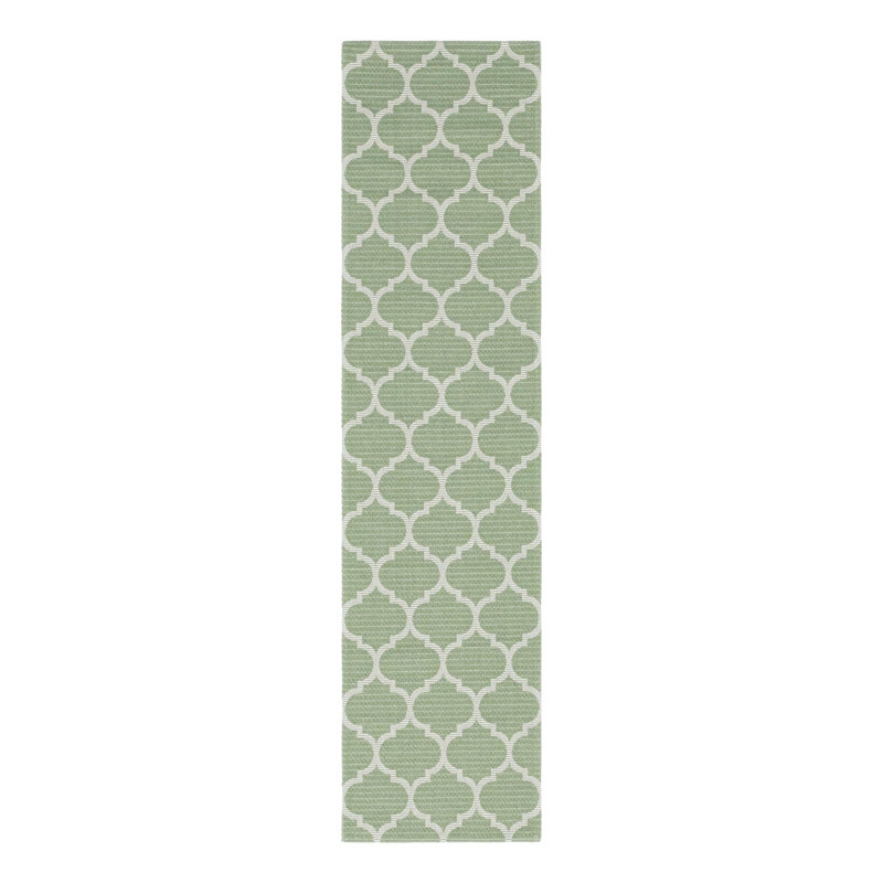 Cadmore Cotton Geometric Indoor Rug, Runner 2' x 7'10"