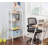  Industrial 4-tier Bookshelf, Freestanding Rustic Display Bookcase Storage Rack Shelf Plant Stand For Living Room Home Office-102597145