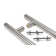 SS (316) 0.9m T Bar Handle B2B Fix 32mm Ø