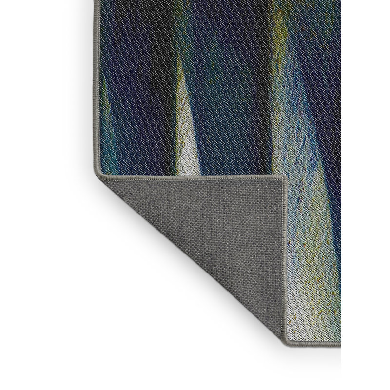 Abstract Indoor Rug, Rectangle 7' x 9'