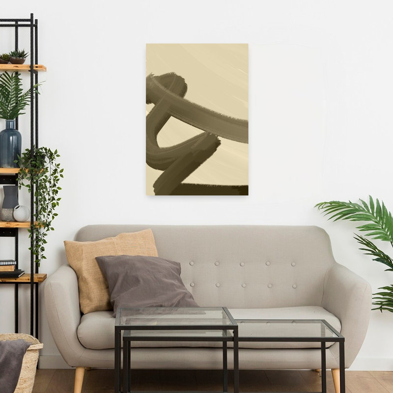 Art contemporain, art contemporain abstrait, H 24 po x l 16 po