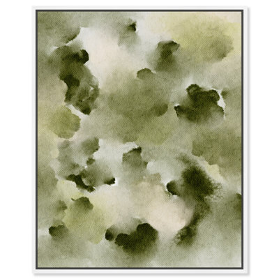 Art Remedy, parfum de cèdre, aquarelle encadrée, Boho Abstracts 56940