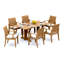 Lagos Outdoor Teak Dining Set-247509063